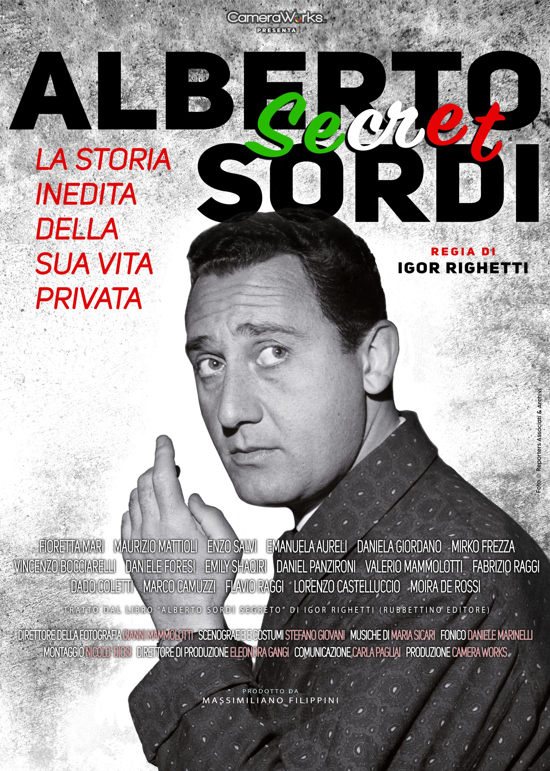 Poster del docufilm Alberto Sordi Secret