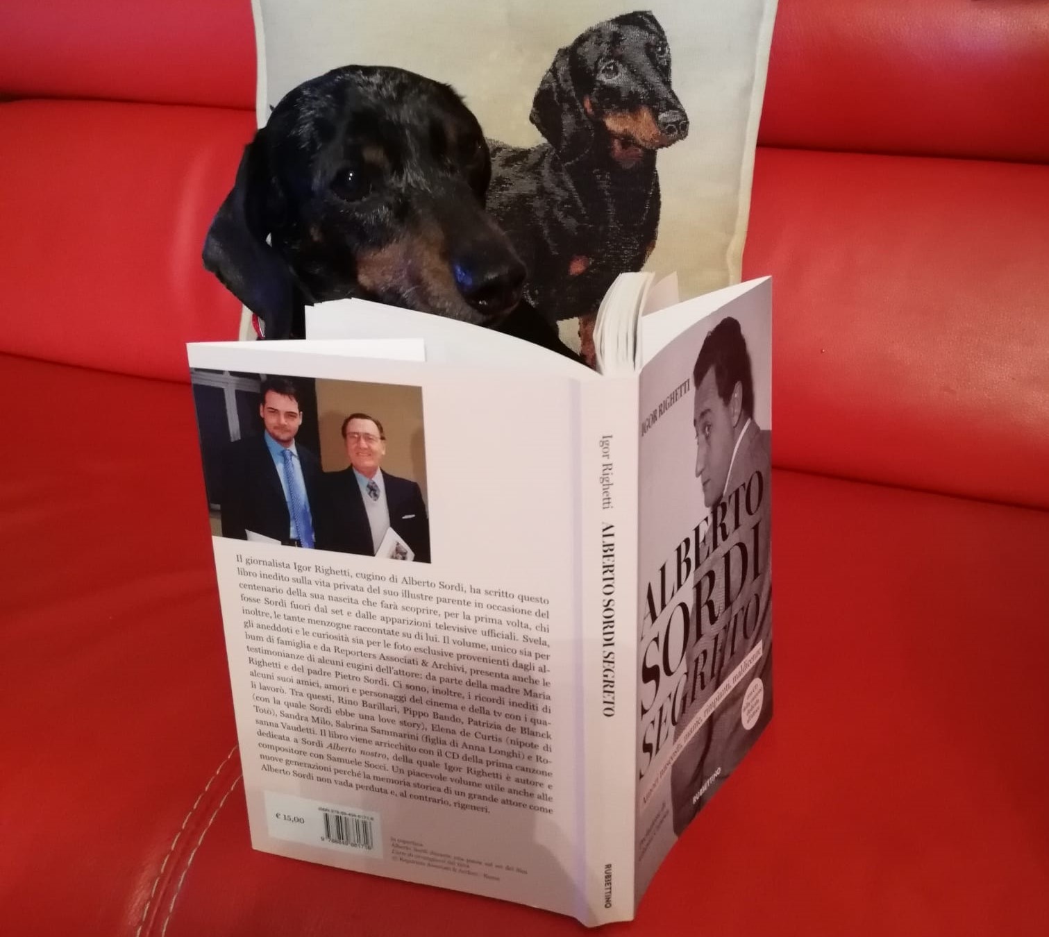 Byron legge il libro Alberto Sordi segreto