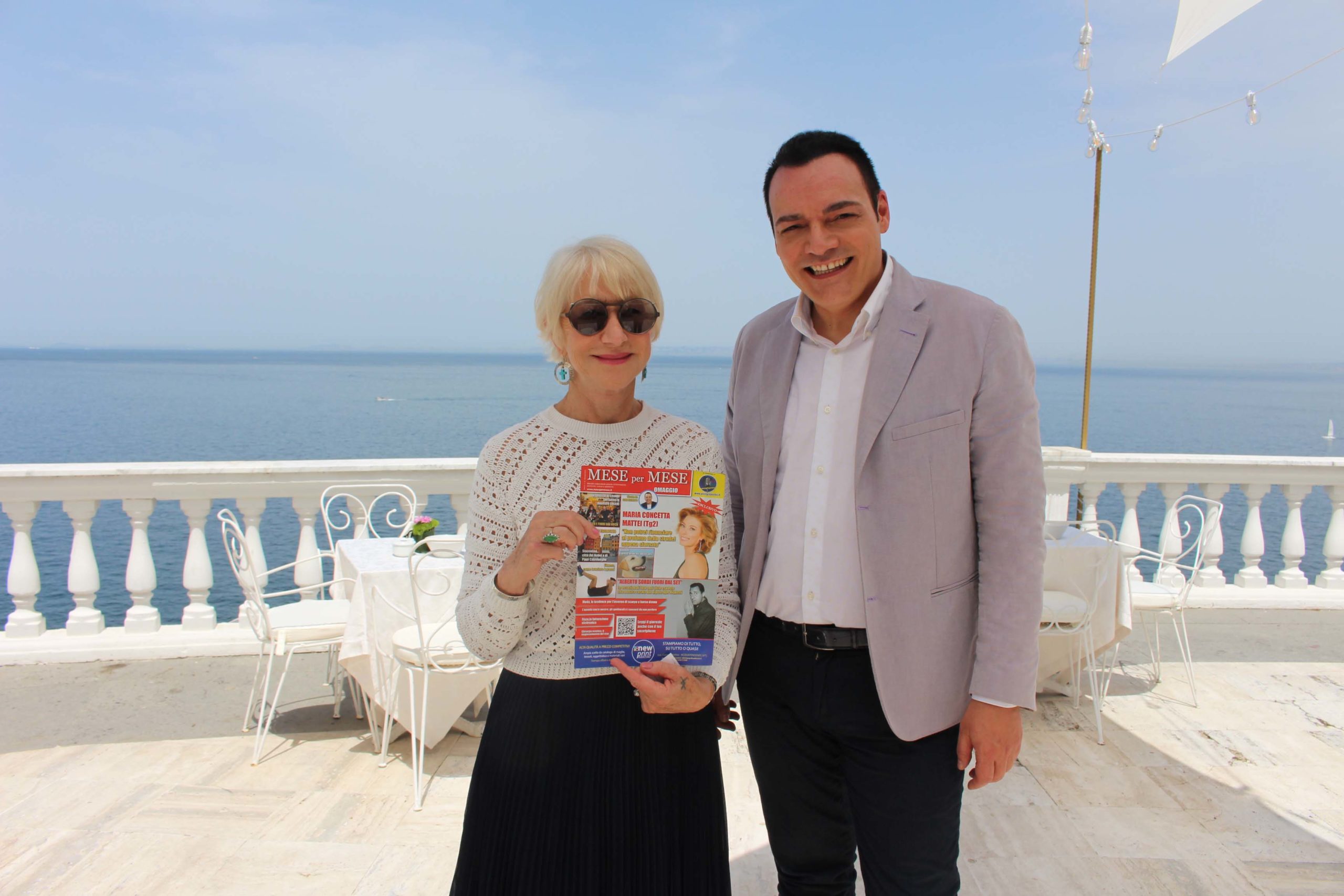 Con il Premio Oscar Helen Mirren