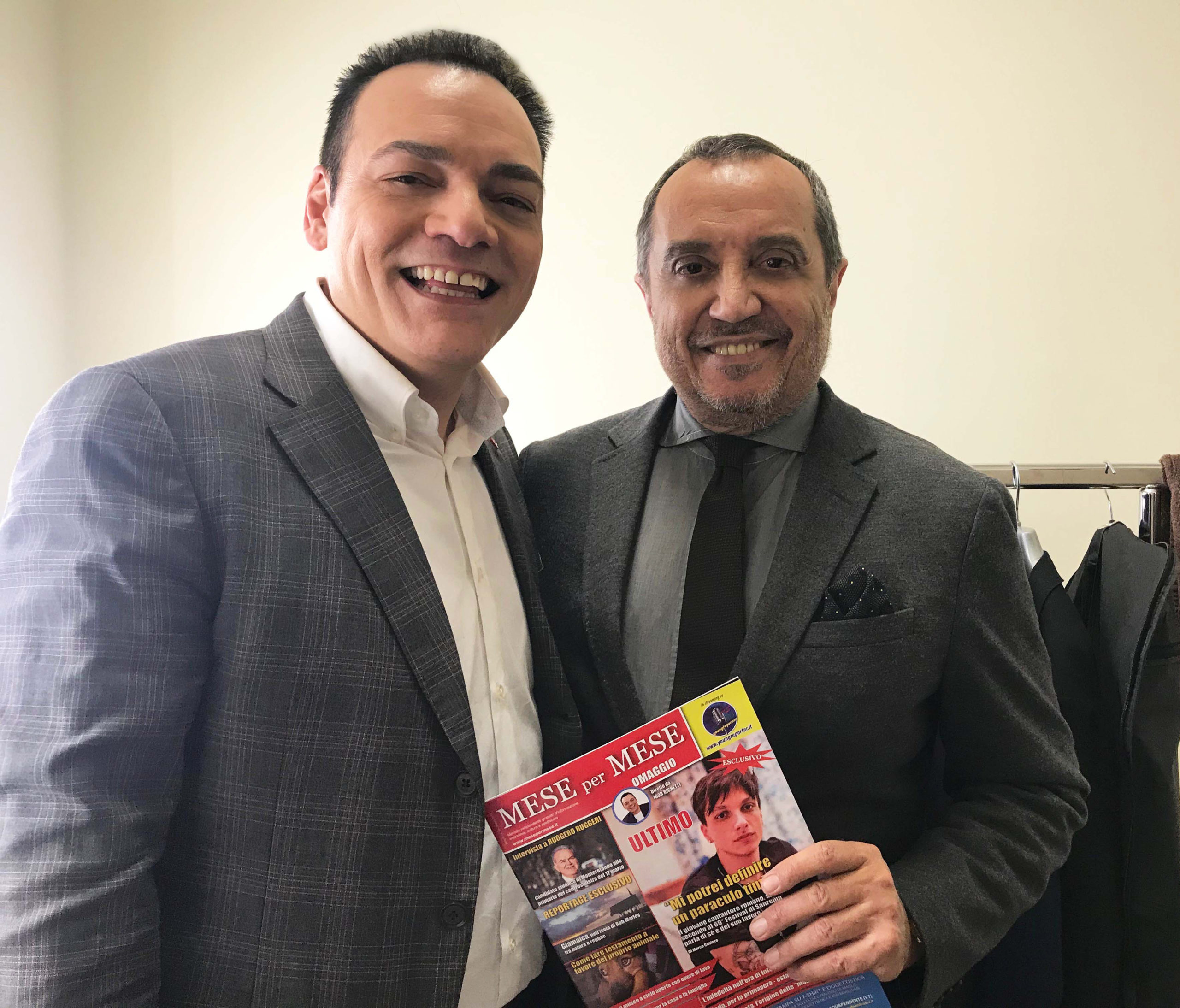 Con il giornalista e conduttore televisivo Rai Franco Di Mare