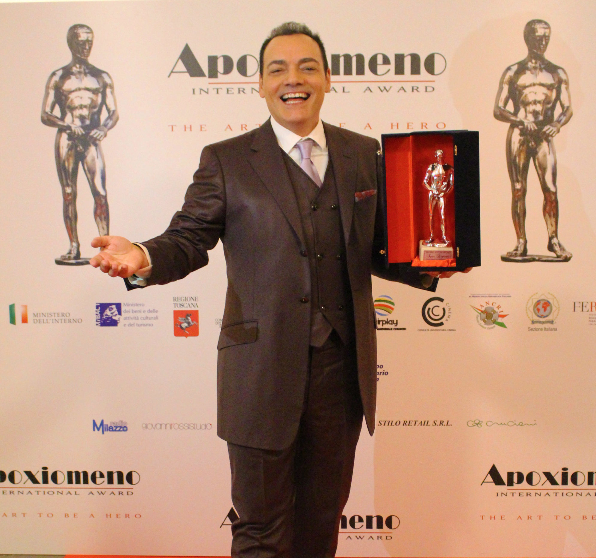 Igor Righetti - Premio internazionale Apoxiomeno per il giornalismo e la comunicazione