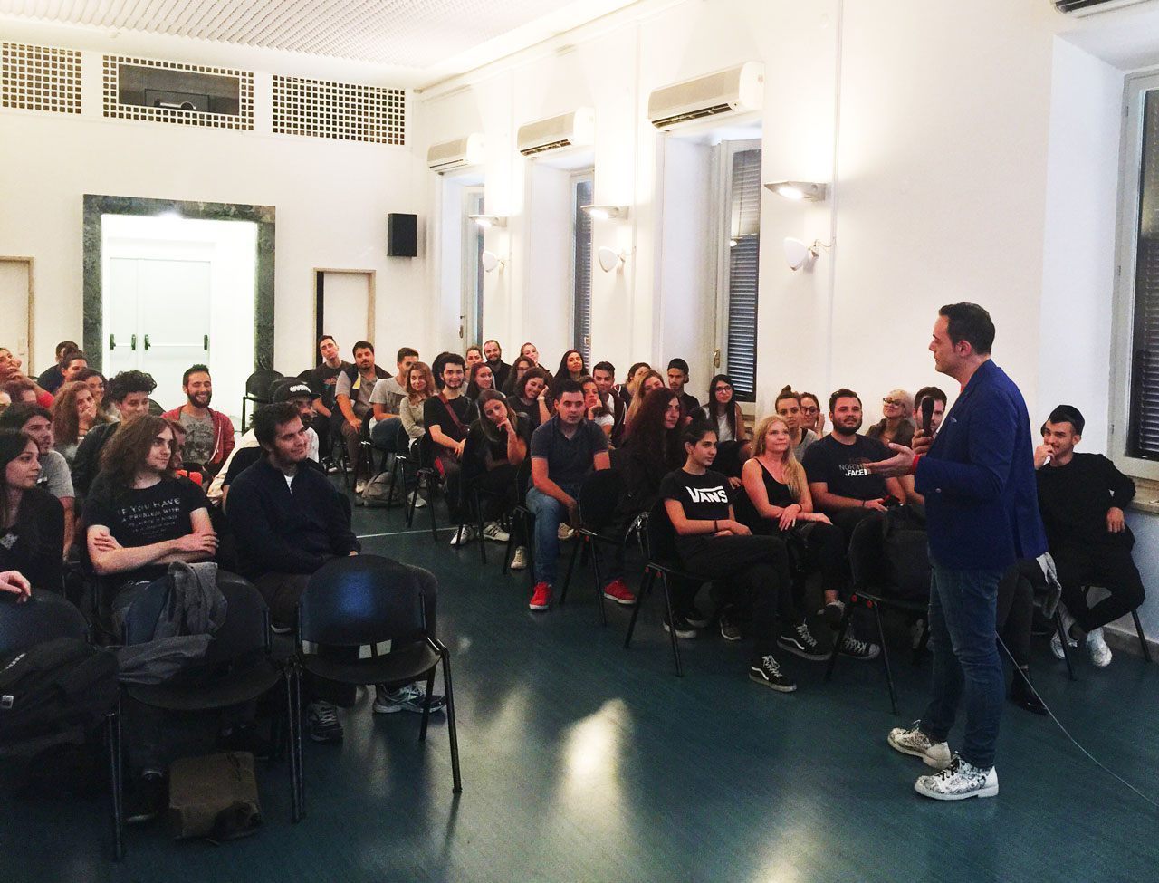 Una mia lezione universitaria di Comunicazione
