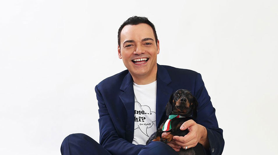 Igor Righetti e il suo inseparabile bassotto Byron