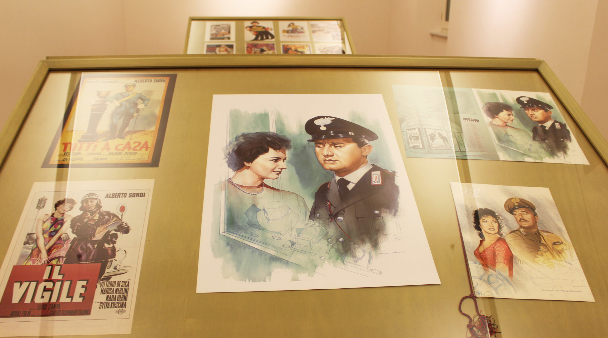 La mostra Alberto Sordi segreto a Villa Bertelli