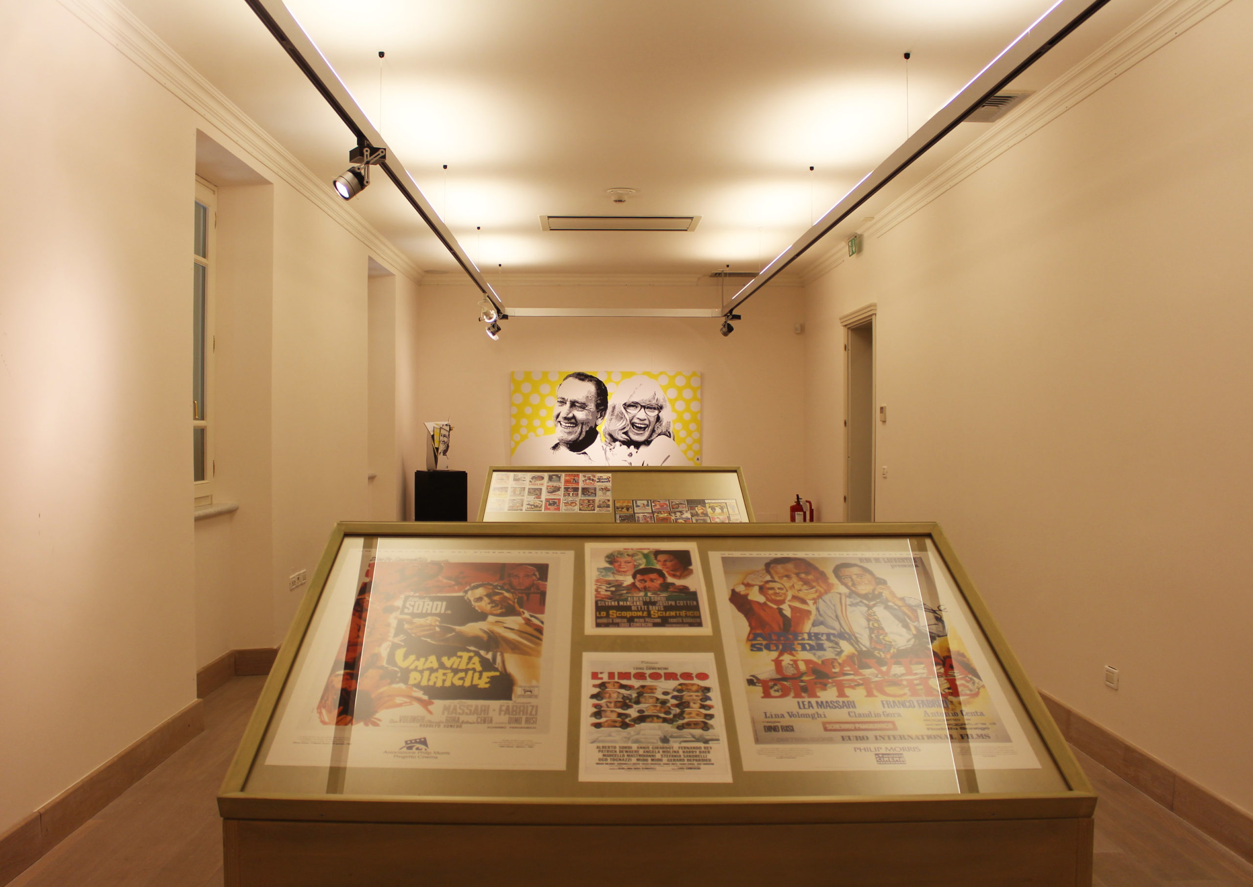 Una delle sale della mostra