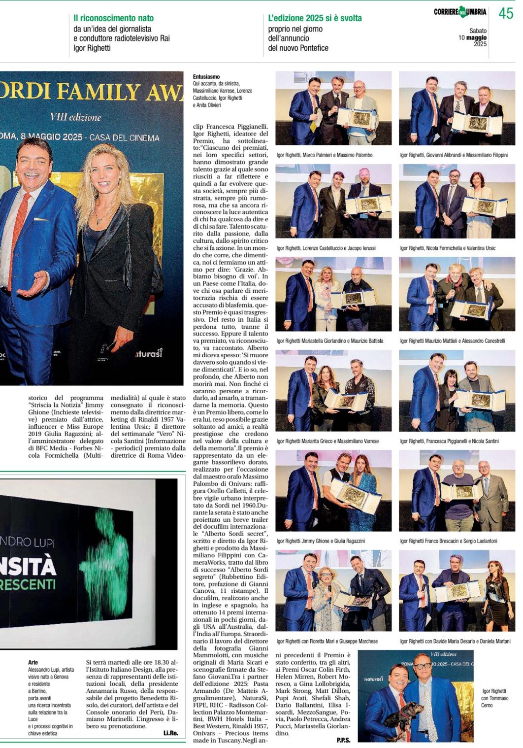Corriere dell'Umbria — 10/05/2025 · pag. 2 di 2