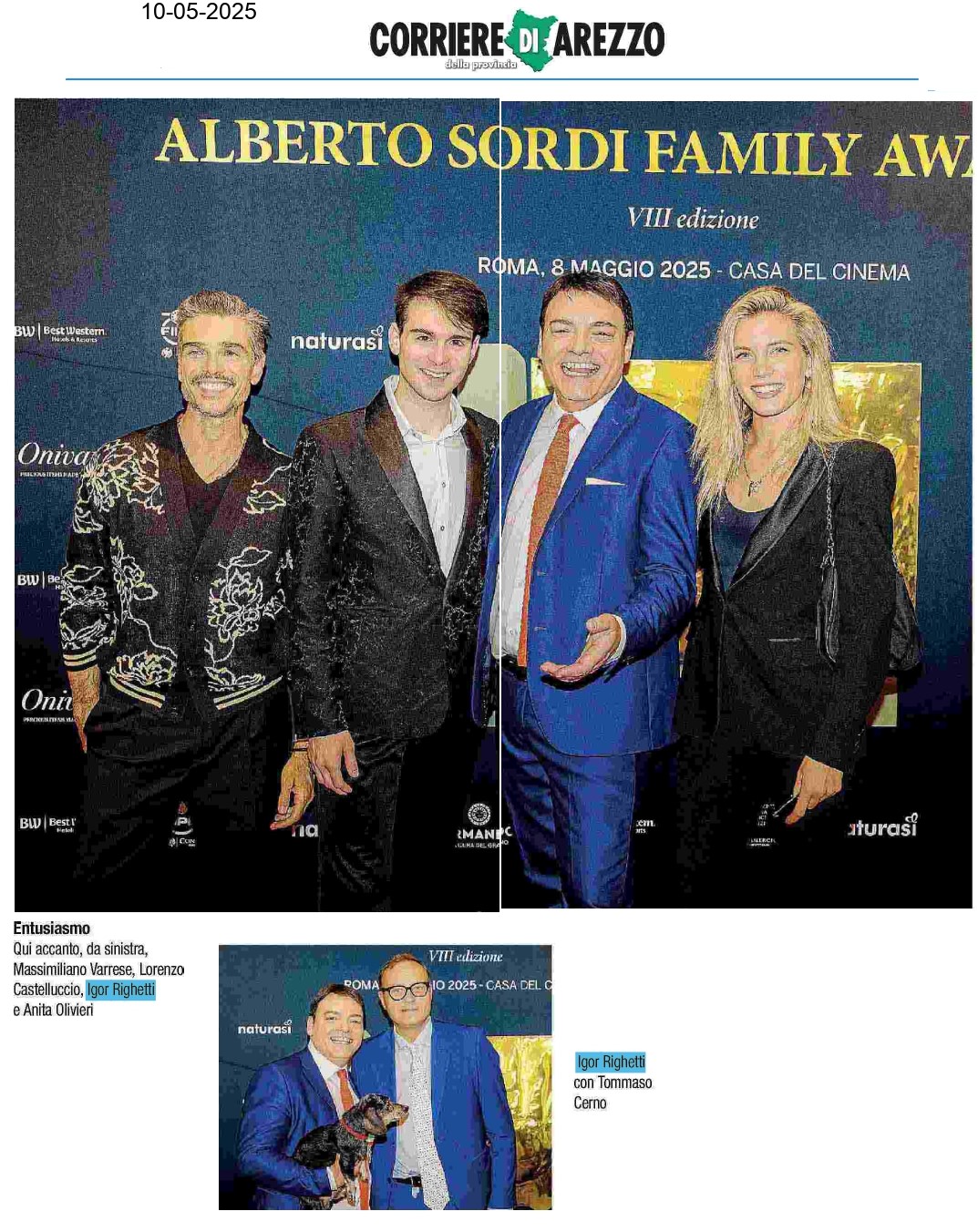 Corriere di Arezzo — 10/05/2025 · pag. 3 di 5