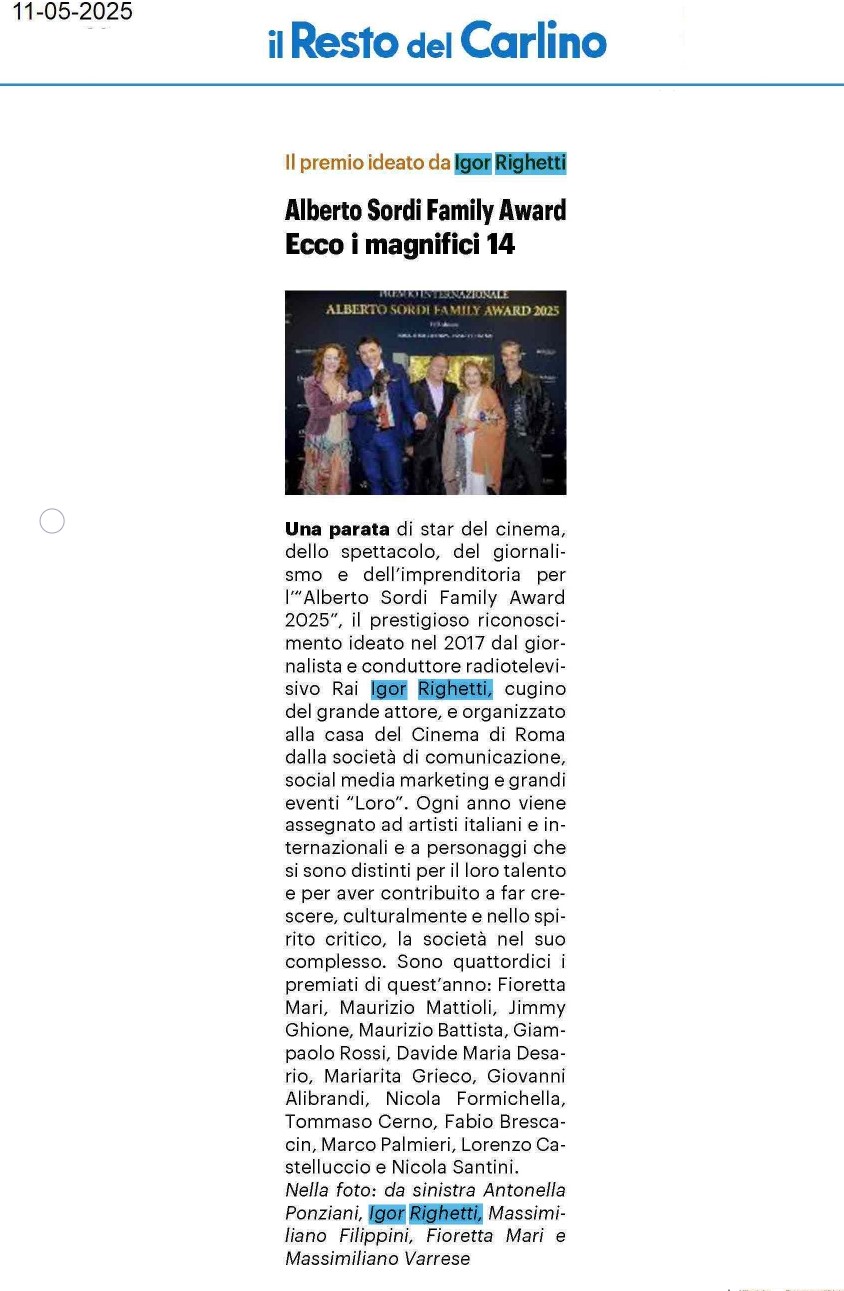 Il Resto del Carlino — 11/05/2025